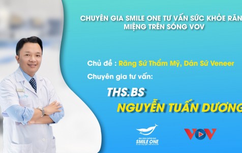 Ths Bs Nguyễn Tuấn Dương tư vấn sứ khỏe răng miệng trên sóng VOV chủ đề Răng sứ thẩm mỹ 