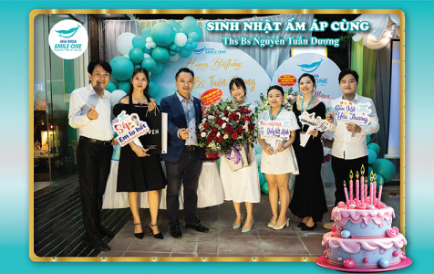 Sinh nhật ấm áp cùng Ths Bs Nguyễn Tuấn Dương - Giám đốc nha khoa Smile One 