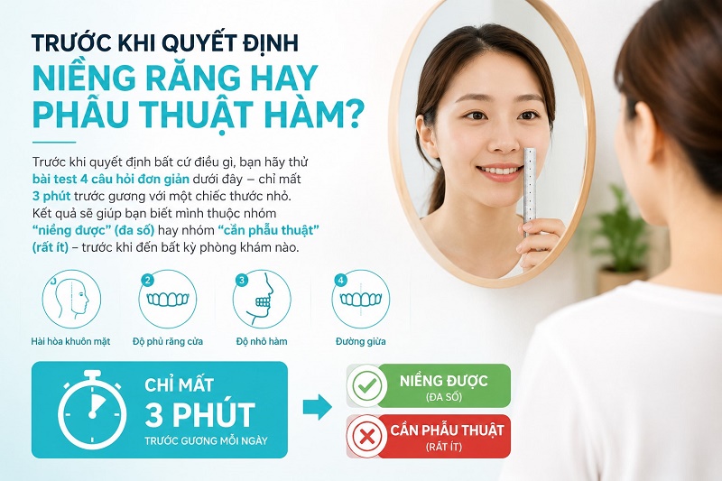 Nguyên nhân khớp cắn hở do răng hay do xương