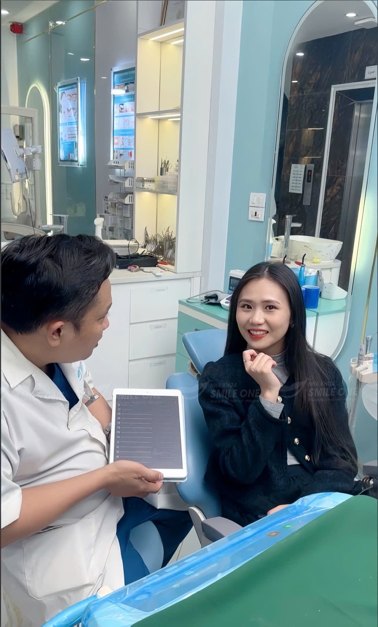 Chị Ngọc Mai (Hiệp Hòa, Bắc Giang) hài lòng ngoài mong đợi với dịch vụ tại Smile One Bắc Giang