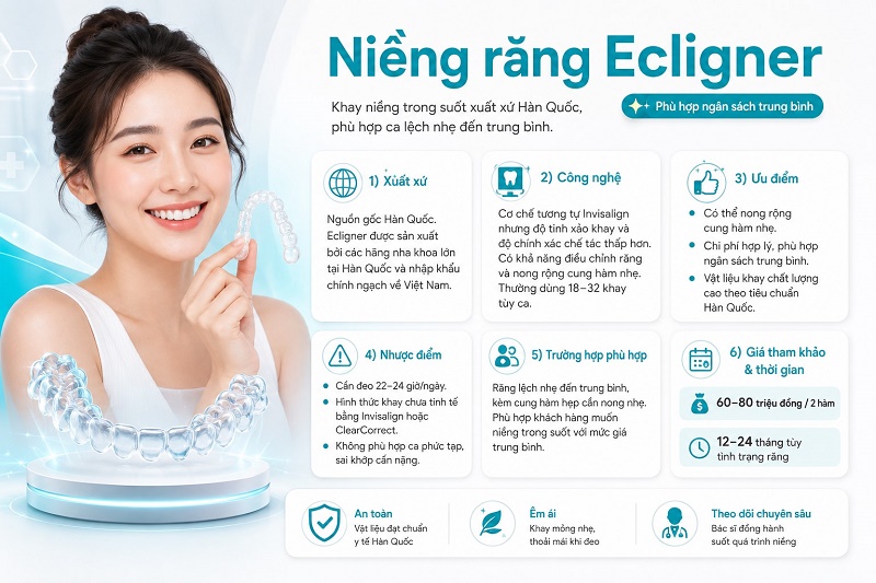 Niềng răng 3D Clear Aligner