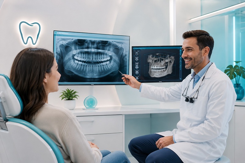 Thăm khám và chụp phim X-quang đầu tiên