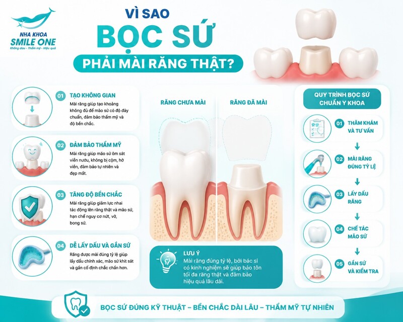 Không thể kết luận rằng cứ bọc sứ là răng thật sẽ sống ngắn hơn,