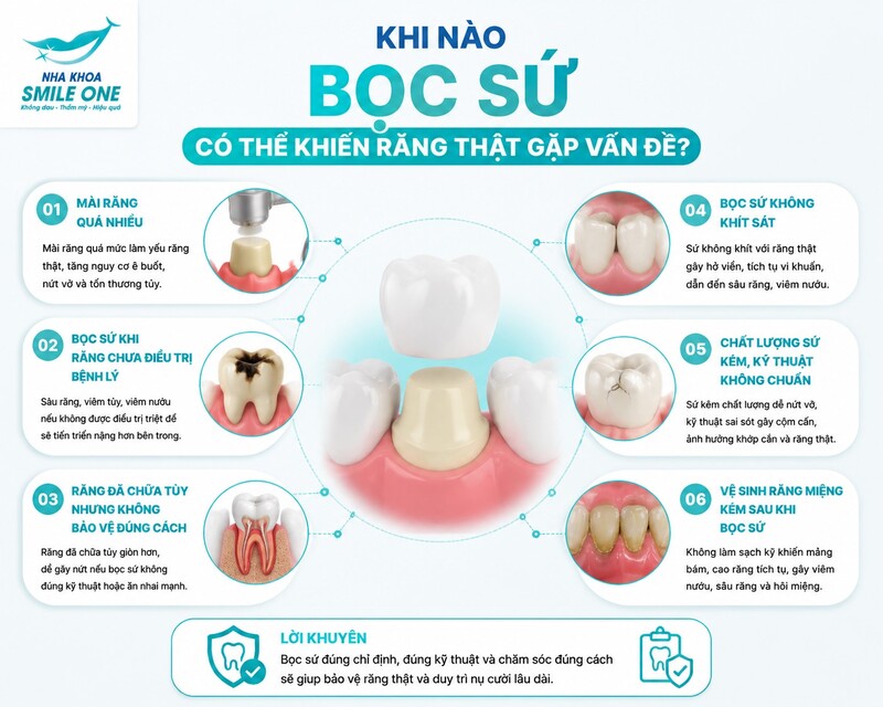 Nếu răng đang khỏe và vấn đề chủ yếu là màu sắc, hình dáng hoặc khoảng thưa nhẹ