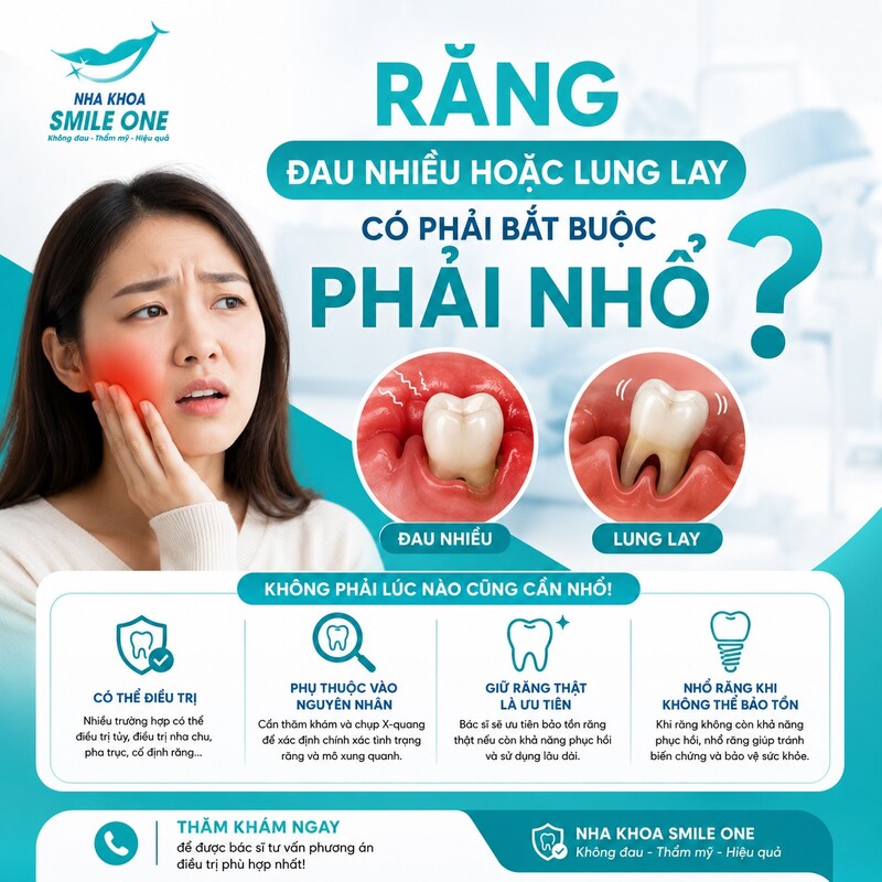 Không. Mong muốn giữ răng thật là hợp lý nhưng không nên kéo dài