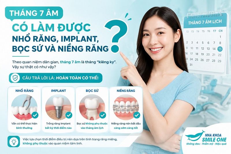 Có. Nhổ răng, trồng Implant, bọc răng sứ, niềng răng