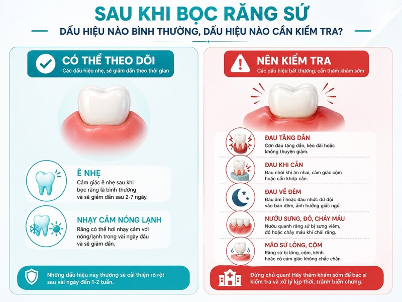 Trồng răng sứ ê buốt bao lâu thì hết