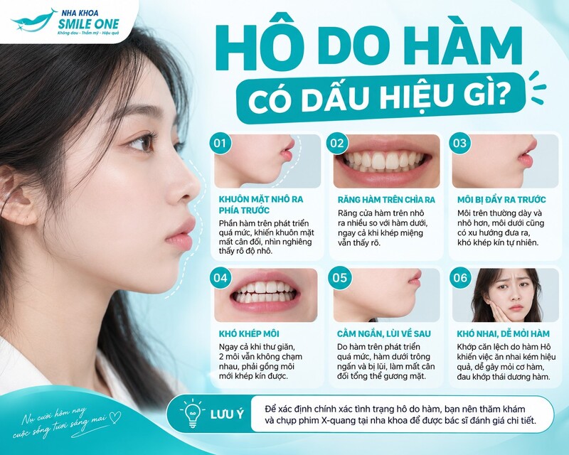 Hô do răng có dấu hiệu gì?