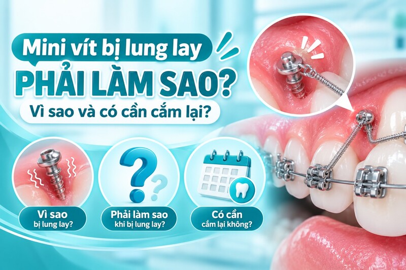 Trước tiên, bác sĩ sẽ khám để xác định vít lỏng ở mức nào