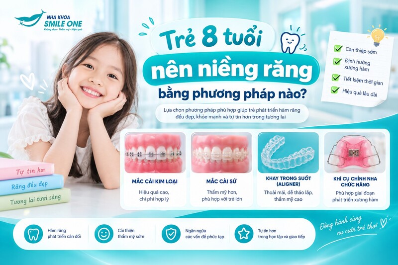 Điều kiện quan trọng là trẻ cần hợp tác và đeo khay theo đúng hướng dẫn của bác sĩ.