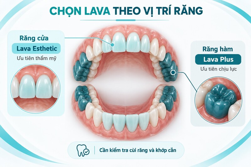 So sánh Lava Plus trên 1.100 MPa và Lava Esthetic khoảng 800 MPa